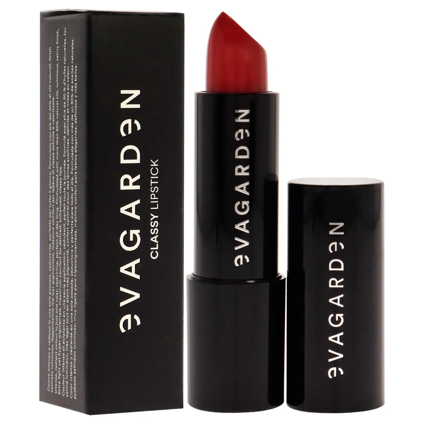 Classy Lipstick - 611 Tango Red by Evagarden for Women - 0.10 oz Lipstick
