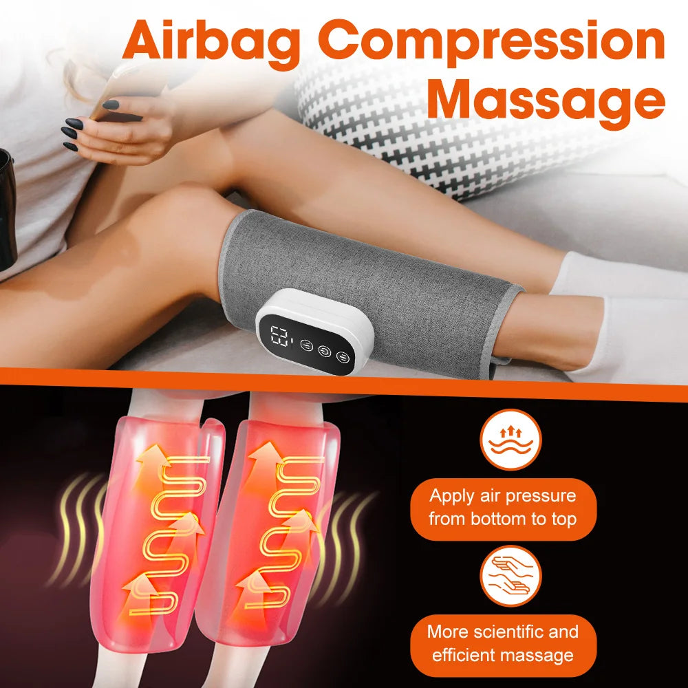 3 Modes Leg Massager Air Pressure Calf Massager Compression
