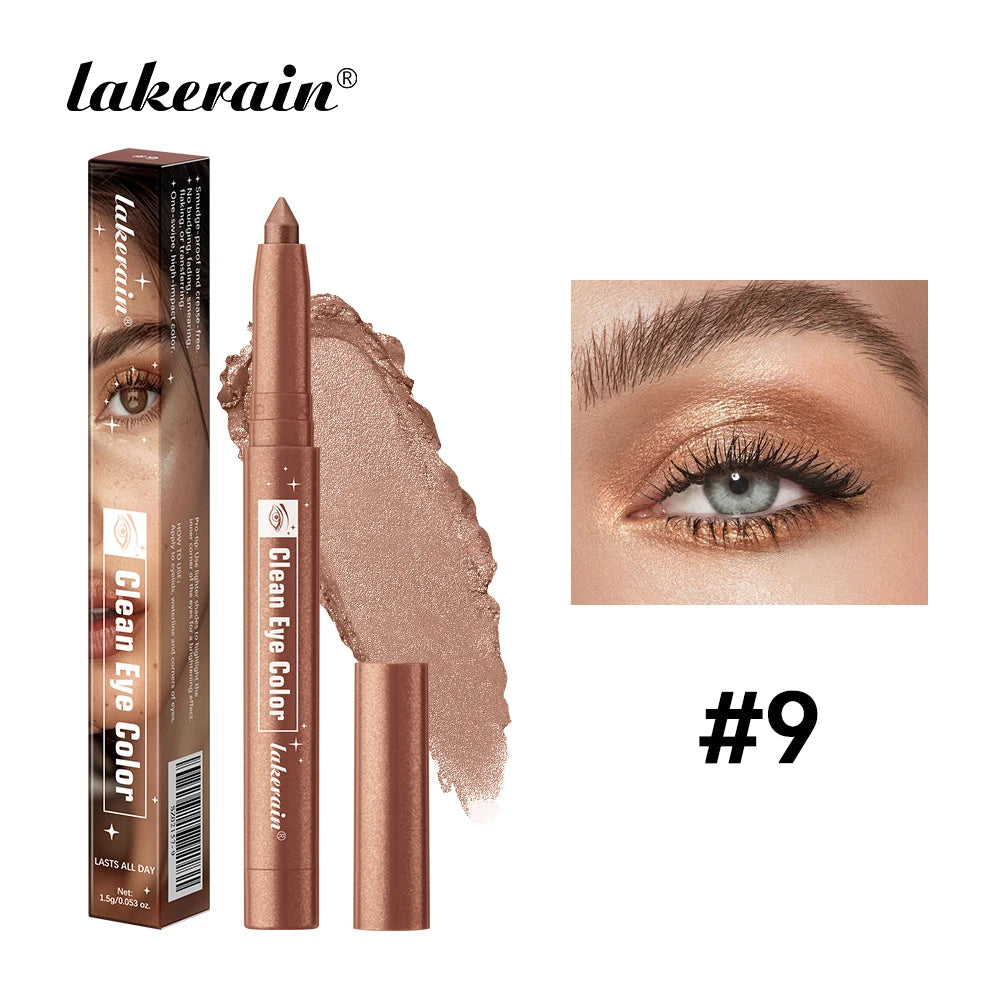 Highlight Stick Glitter White 1pc Shimmering Eyeshadow Eyeshadow Pencil for Bright Eyes Dazzling Effect Makeup Highlighter