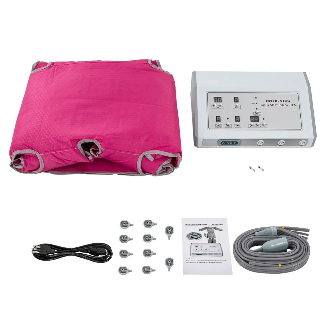 BYMAOCAR 400W 110V Massage Machine for Weight Loss Pink