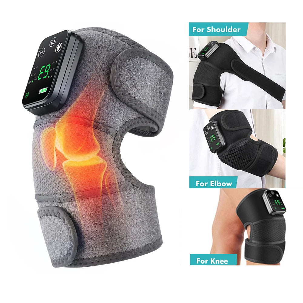Electric Heating Pad Shoulder Massager Arthritis Relief