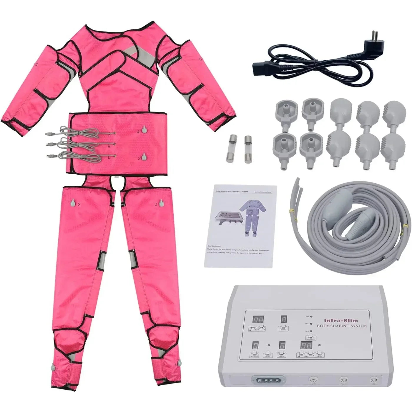 BYMAOCAR 400W 110V Massage Machine for Weight Loss Pink