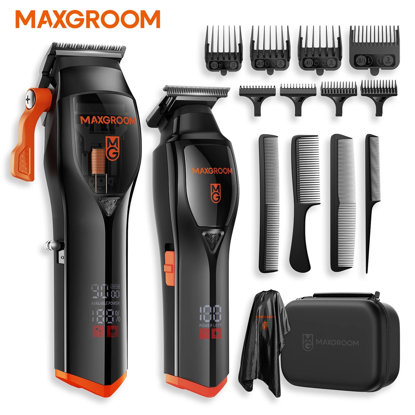 Maxgroom Professional Cordless Hair Clippers Set For Men
