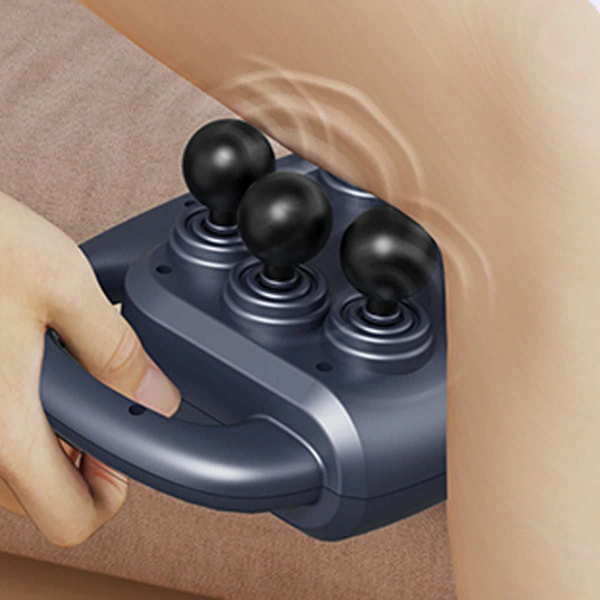 Six Head Fascia Gun Portable Body Massager Relaxation Tool