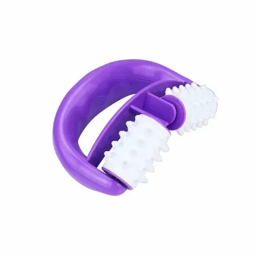 Blue D Type Anti Cellulite Handheld Roller Massager