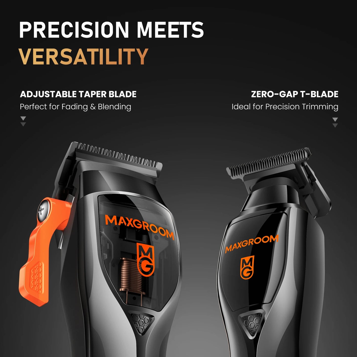 Maxgroom Professional Cordless Hair Clippers Set For Men