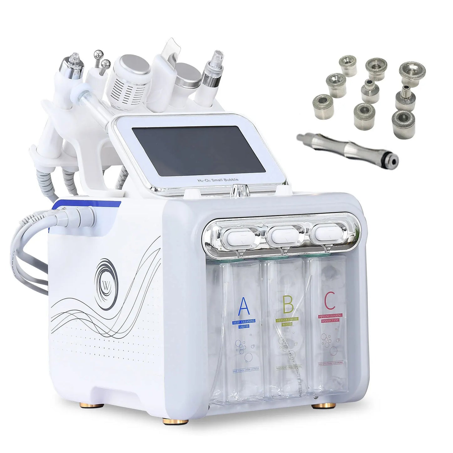 Hot selling hydro Microdermabrasion machine hydra 7 in1 h202 beauty machine facial machine