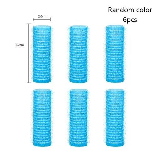 Heatless Hair Rollers Self Grip Hook Curlers Jumbo Set