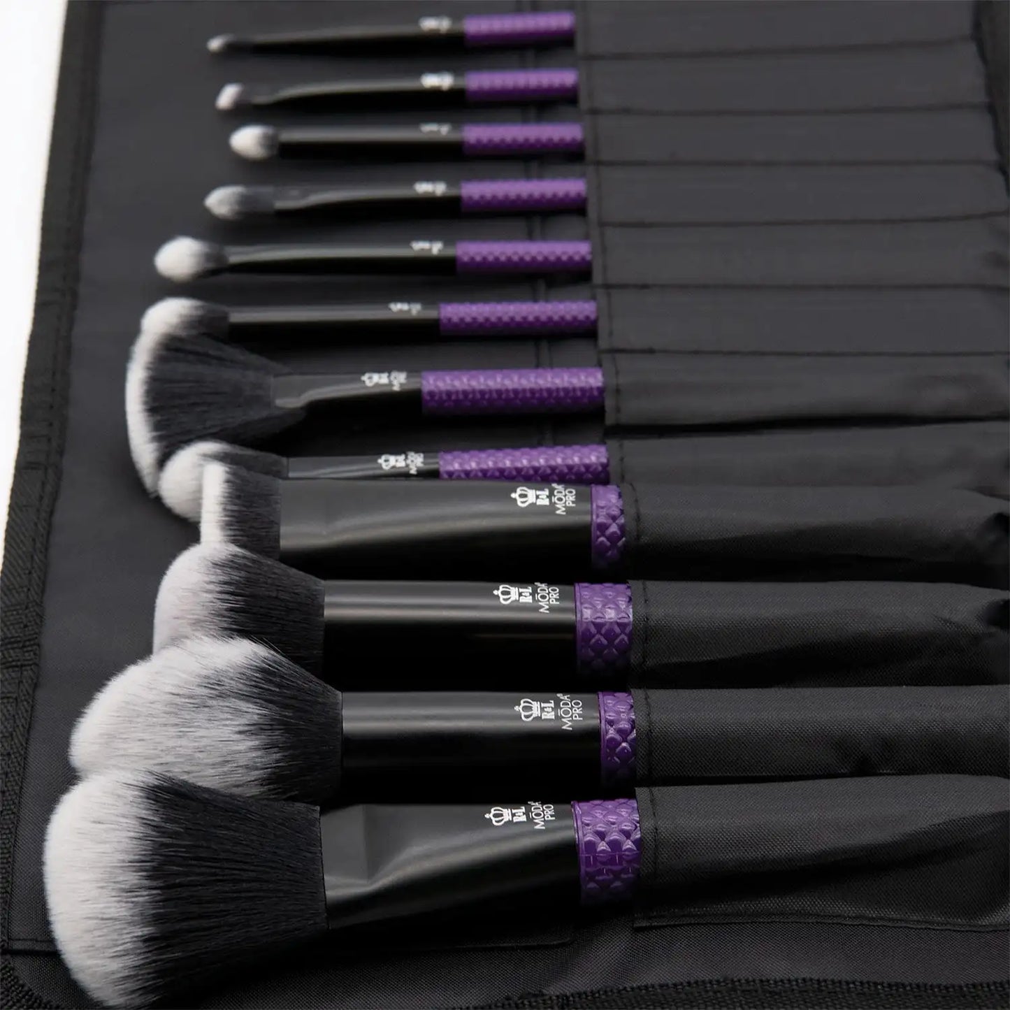 Purple 13pc Makeup Brush Kit