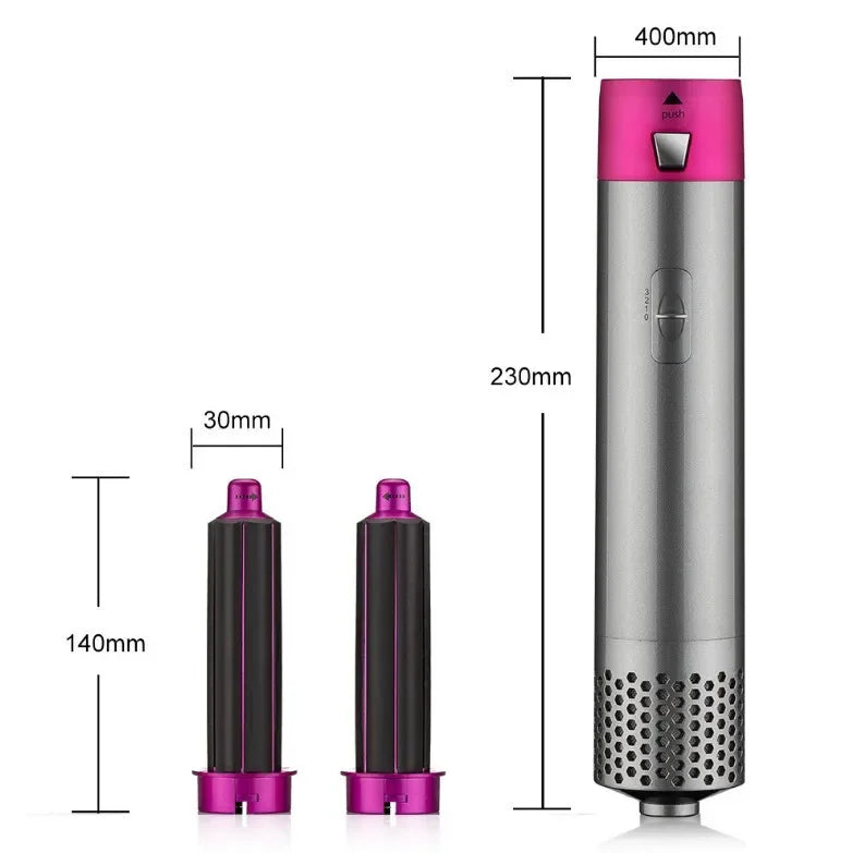 Fully Automatic Hair Curler And Straightener Dual Function