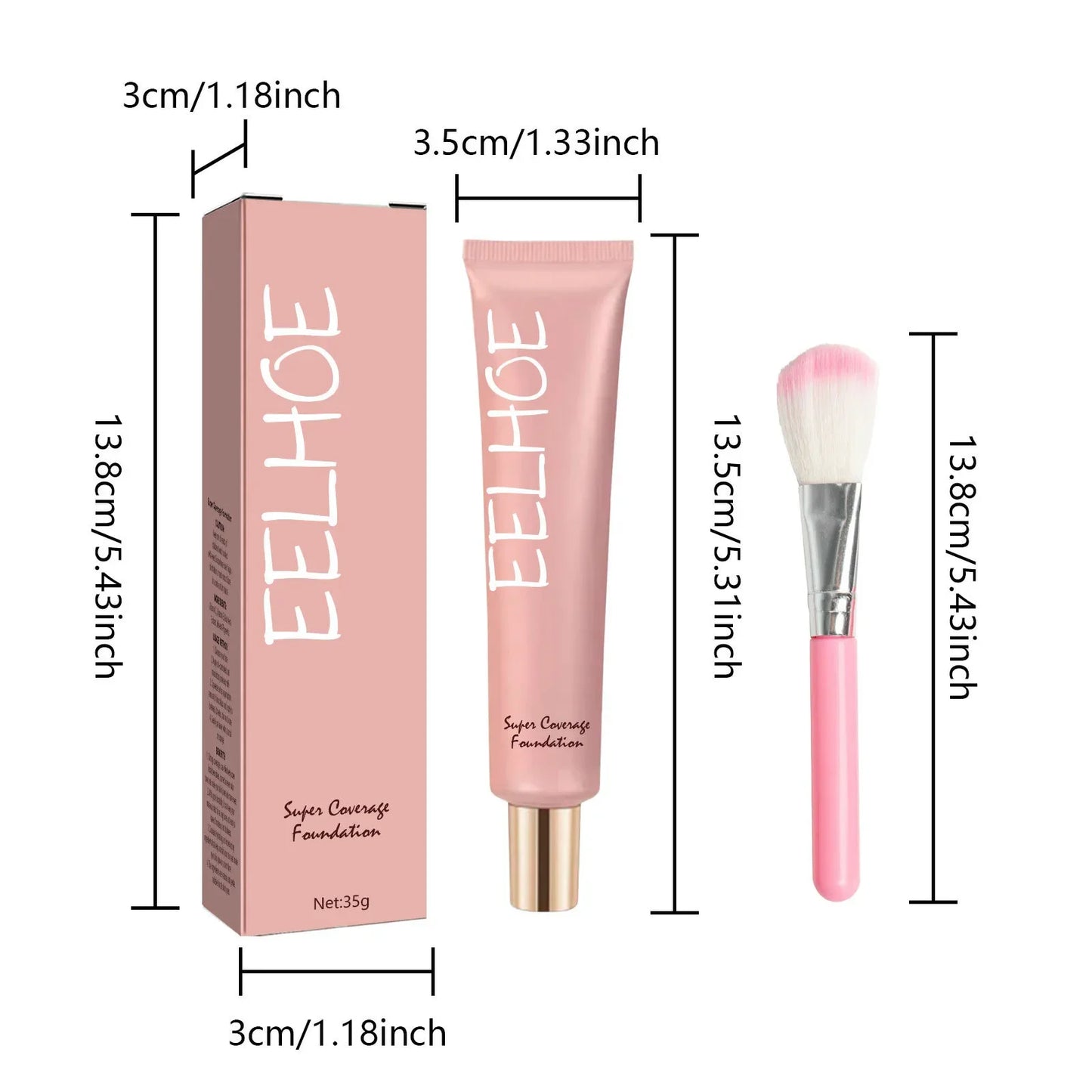 Eelhoe Liquid Foundation Pore Soft Focus Base Concealer