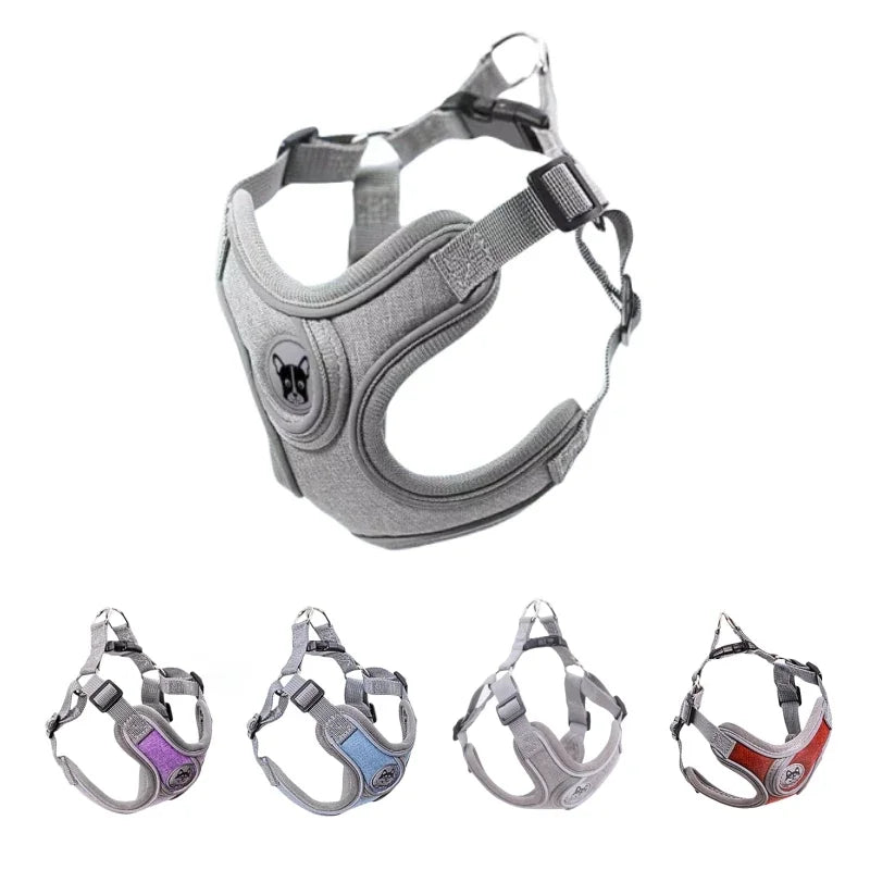 Dog Harness Adjustable Pet Harness Vest For Small Large Dog Cat Reflective Mesh Puppy Cat Chest Strap Dog Accessories