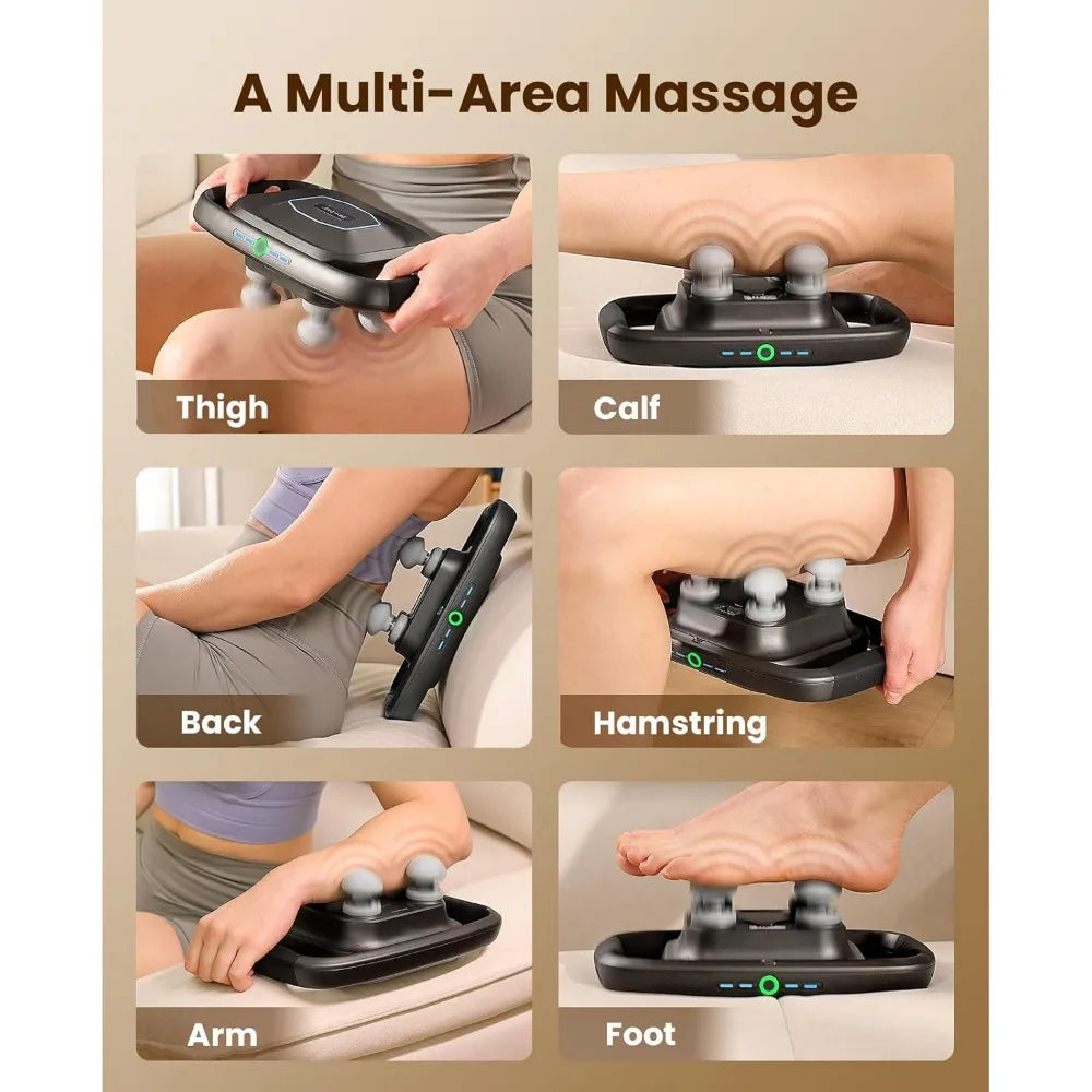 Bob And Brad A1 Four Head Deep Tissue Massage Gun Therapy