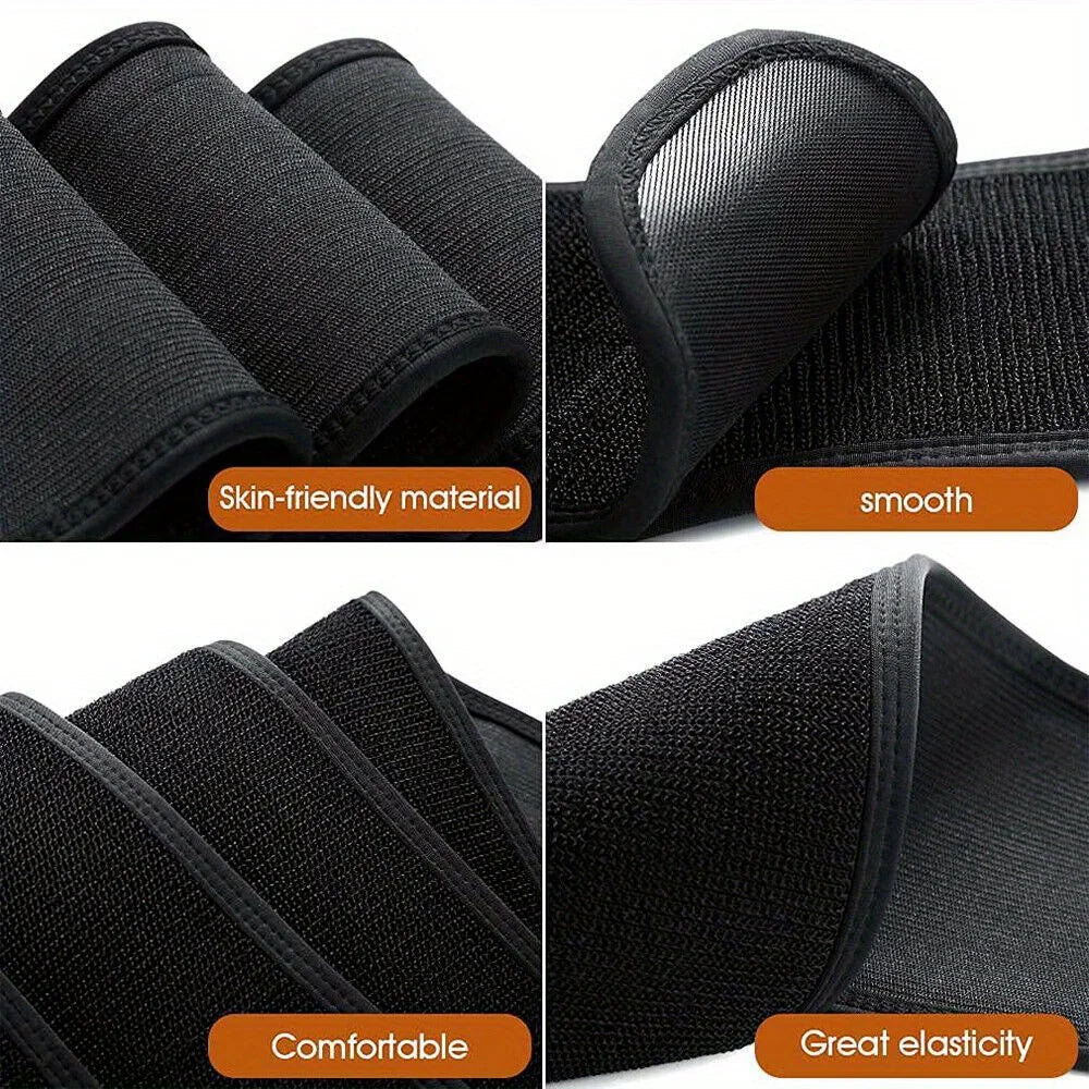 4M Waist Yoga Belt Bandage Wrap Lumbar Support Sauna Belt Gym good