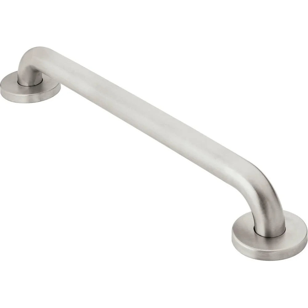 Stainless Steel Bathroom Grab Bar 16 Inch Concealed Screws Supportive Design Up to 500 lbs ADA Compliant Durable Construction