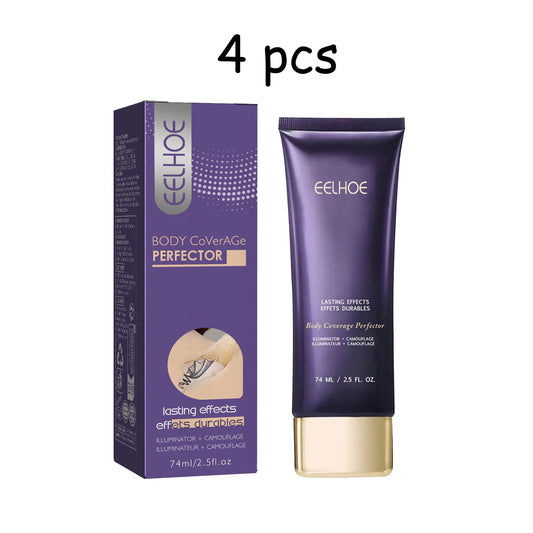 EELHOE Body Concealer Cream Prefect Cover Tattoo Scars Nourishing Skin Water and Sweat Resistant Smoothing Body Concealer Cream