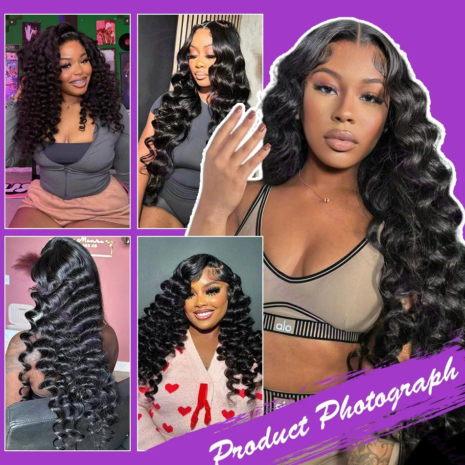 30 40 Inch Loose Wave Bundles Raw Bundles Brazilian Unprocessed Human Hair Virgin Loose Deep Wave Curly Bundles Weave Extensions