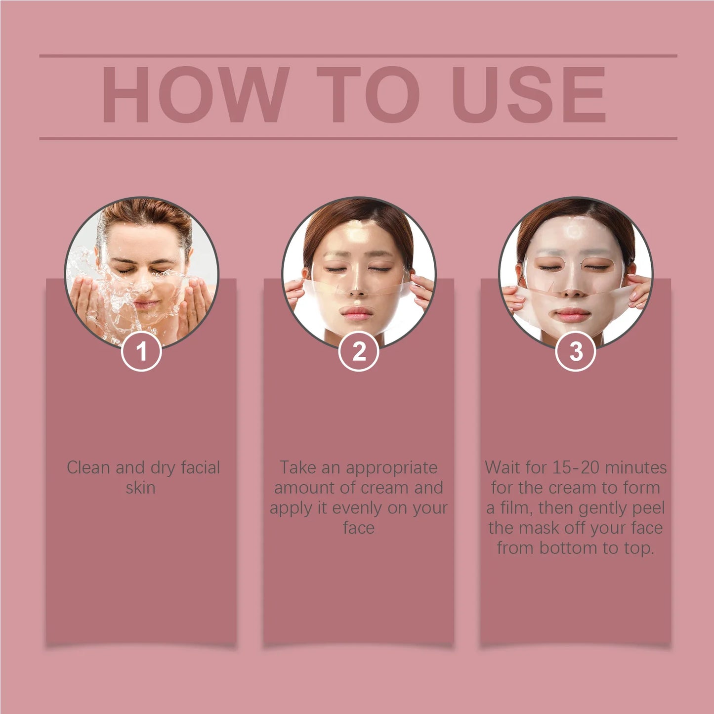 EELHOE Collagen Face Mask Moisturizing Enhance Skin Elasticity Glowing Improve Skin Texture Nourishing Hydrating Facial Mask