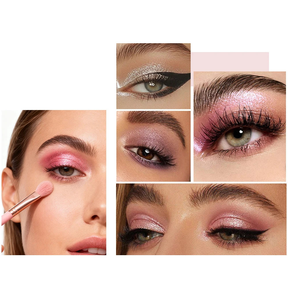 18 Color Eyeshadow Palette Waterproof Sweatproof Long Lasting Pigment