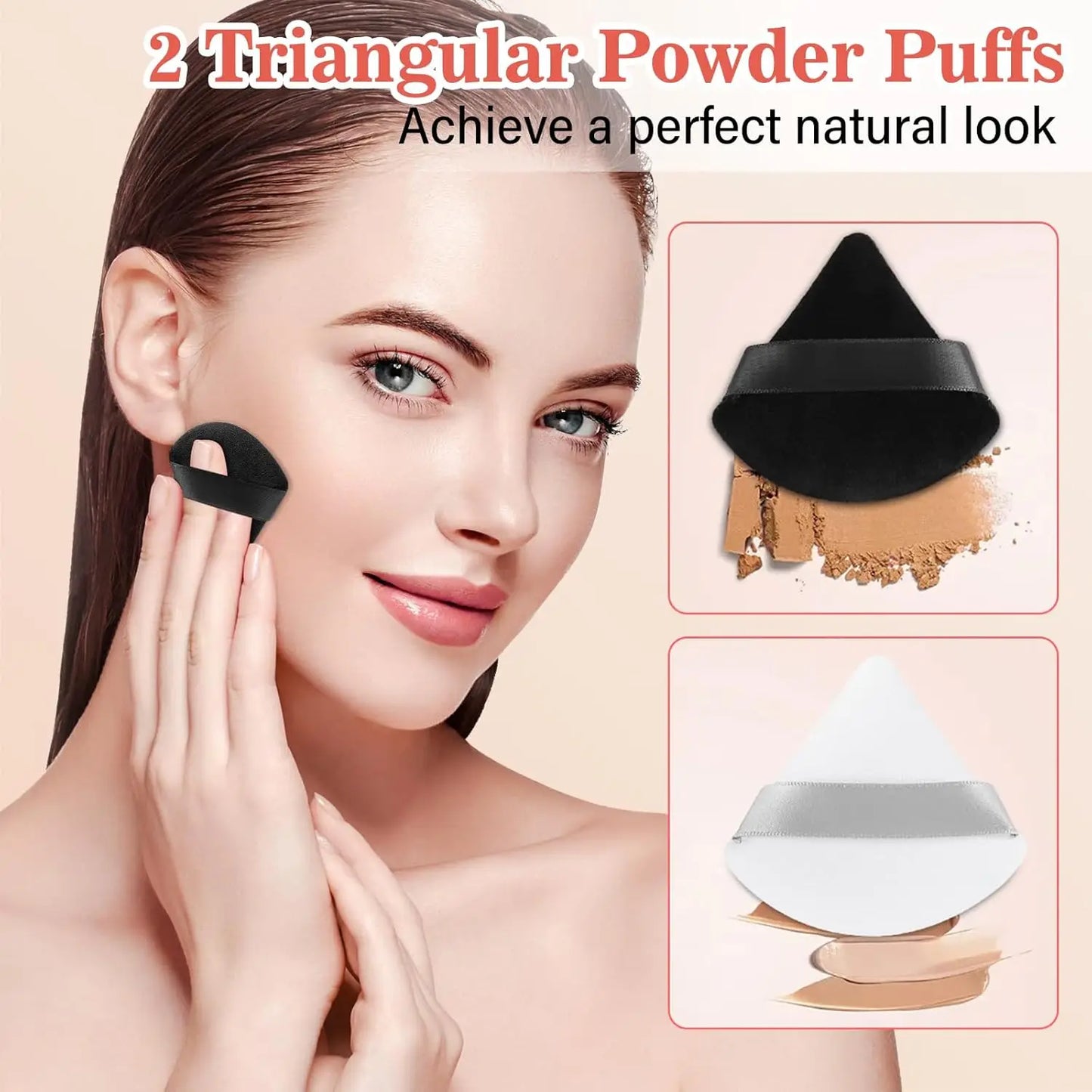 BESTOPE PRO Makeup Brushes With Case 20PCs Professional Makeup Brush Set, Foundation Powder Eyeshadow Brush Set Eyebrow Conceale