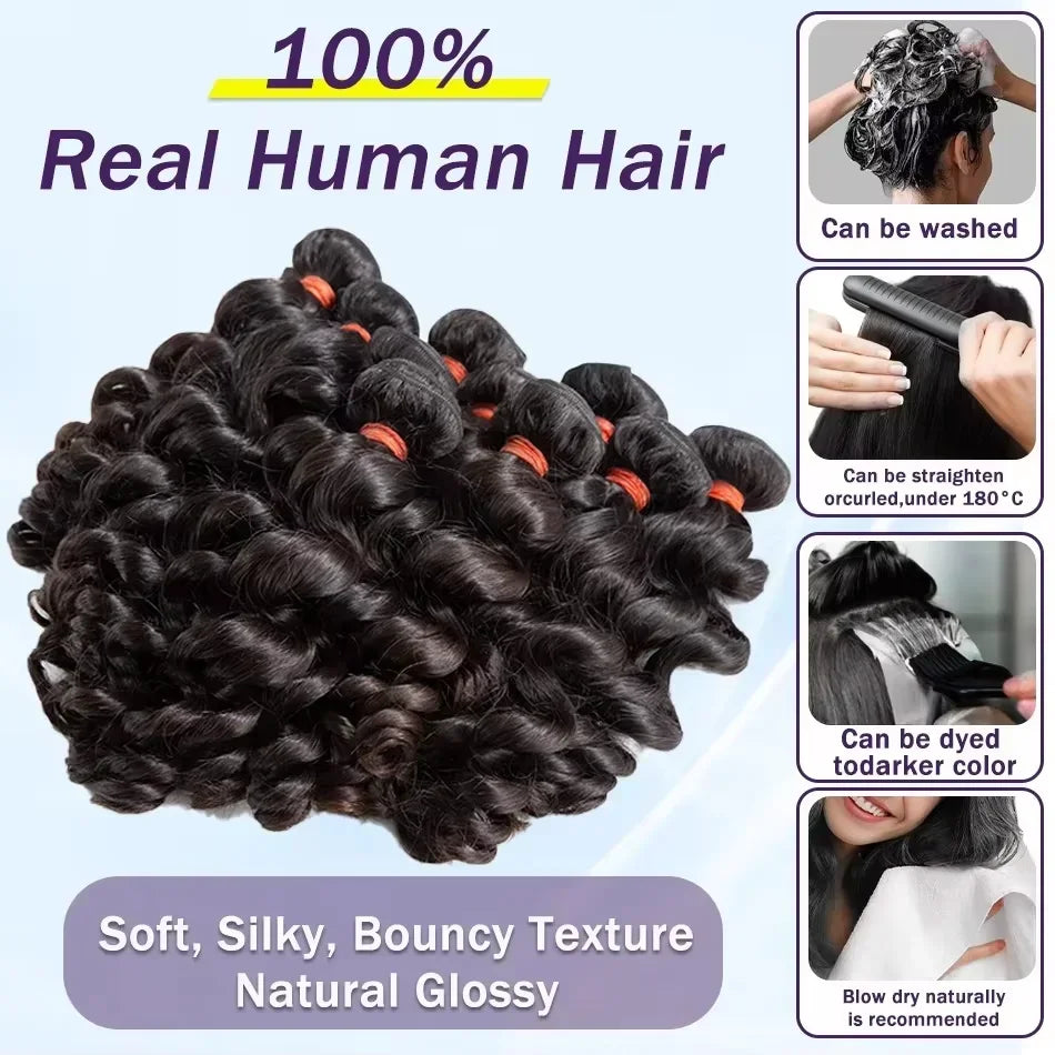 30 40 Inch Loose Wave Bundles Raw Bundles Brazilian Unprocessed Human Hair Virgin Loose Deep Wave Curly Bundles Weave Extensions