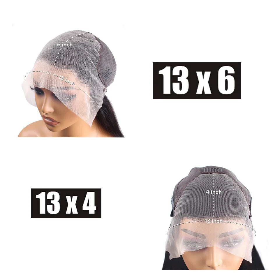 Lafino 200 Density 13x4 Lace Frontal Wig Body Wave Blonde