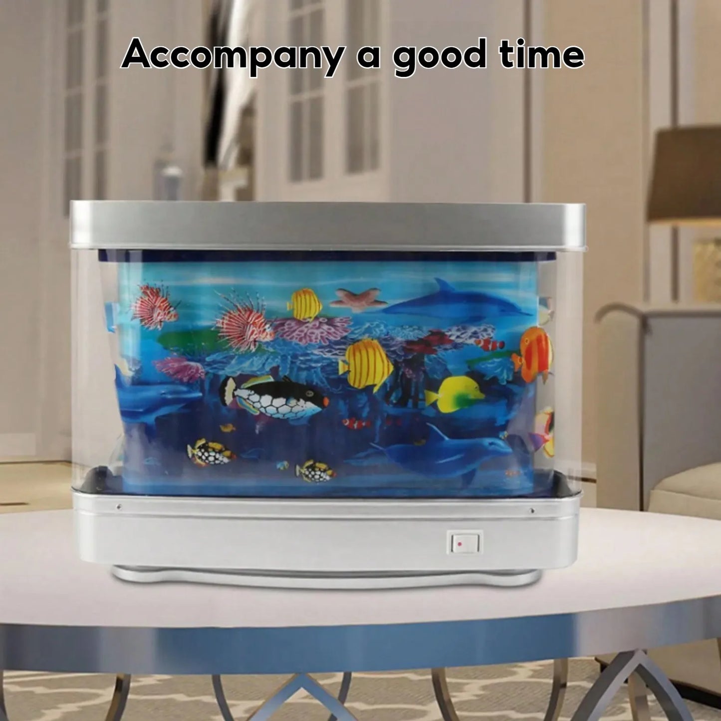 Artificial Aquarium Moving Fish Lamp Decorative Ocean