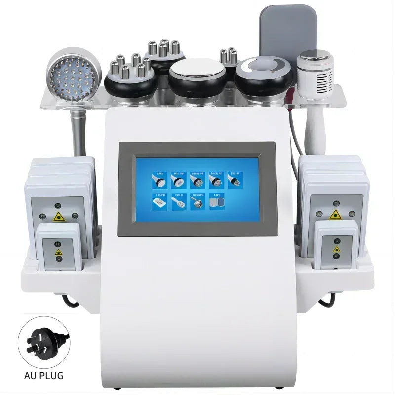 9 In 1 Ultrasonic Cavitation Slimming Machine 40K Multi Polar
