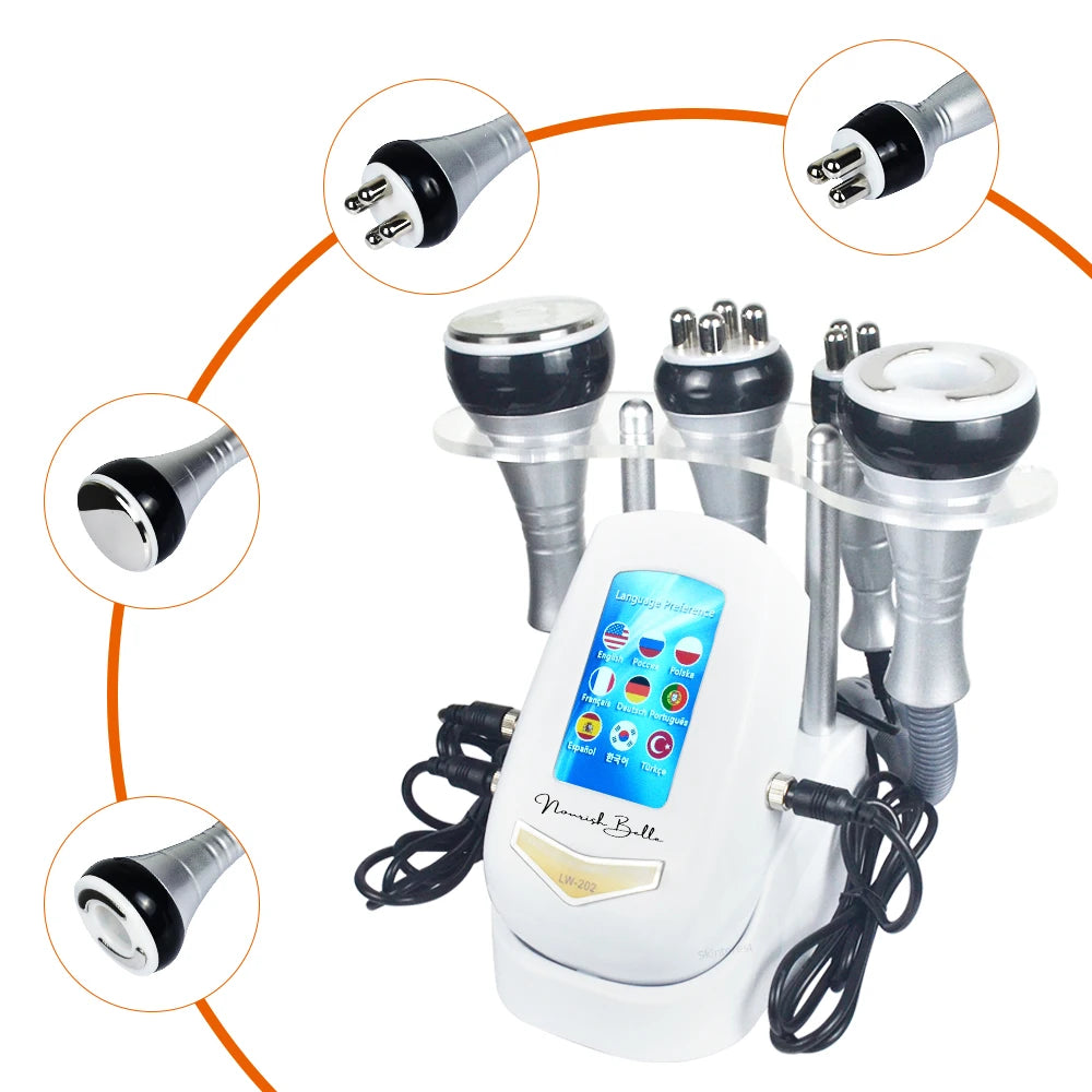 4In1 Cavitation Body Slimming 40K Massager Skin Tight