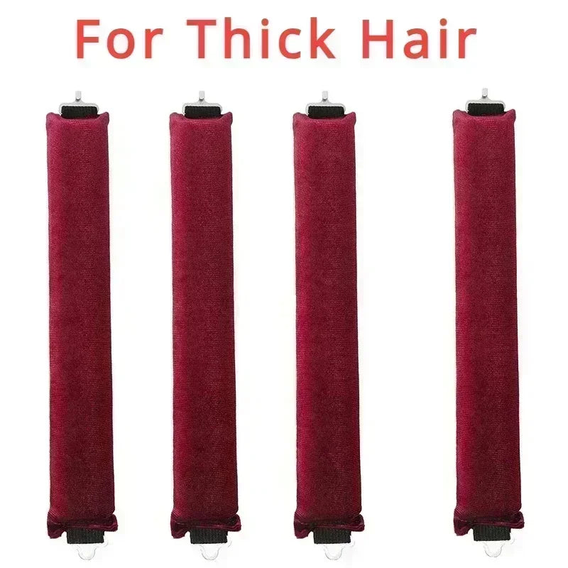 Heatless Hair Curlers No Heat Sleep Headband Soft Rods Hook