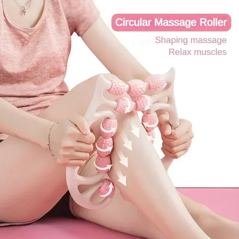 Pressotherapy Lymph Drainage Massager With 13 Wheel Roller
