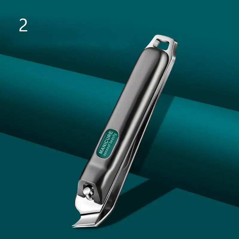Professional Toe Nail Clippers Thick Ingrown Toenails Large Wide Jaw Opening Slanted Long Handle Fingernail Scissors Manicure