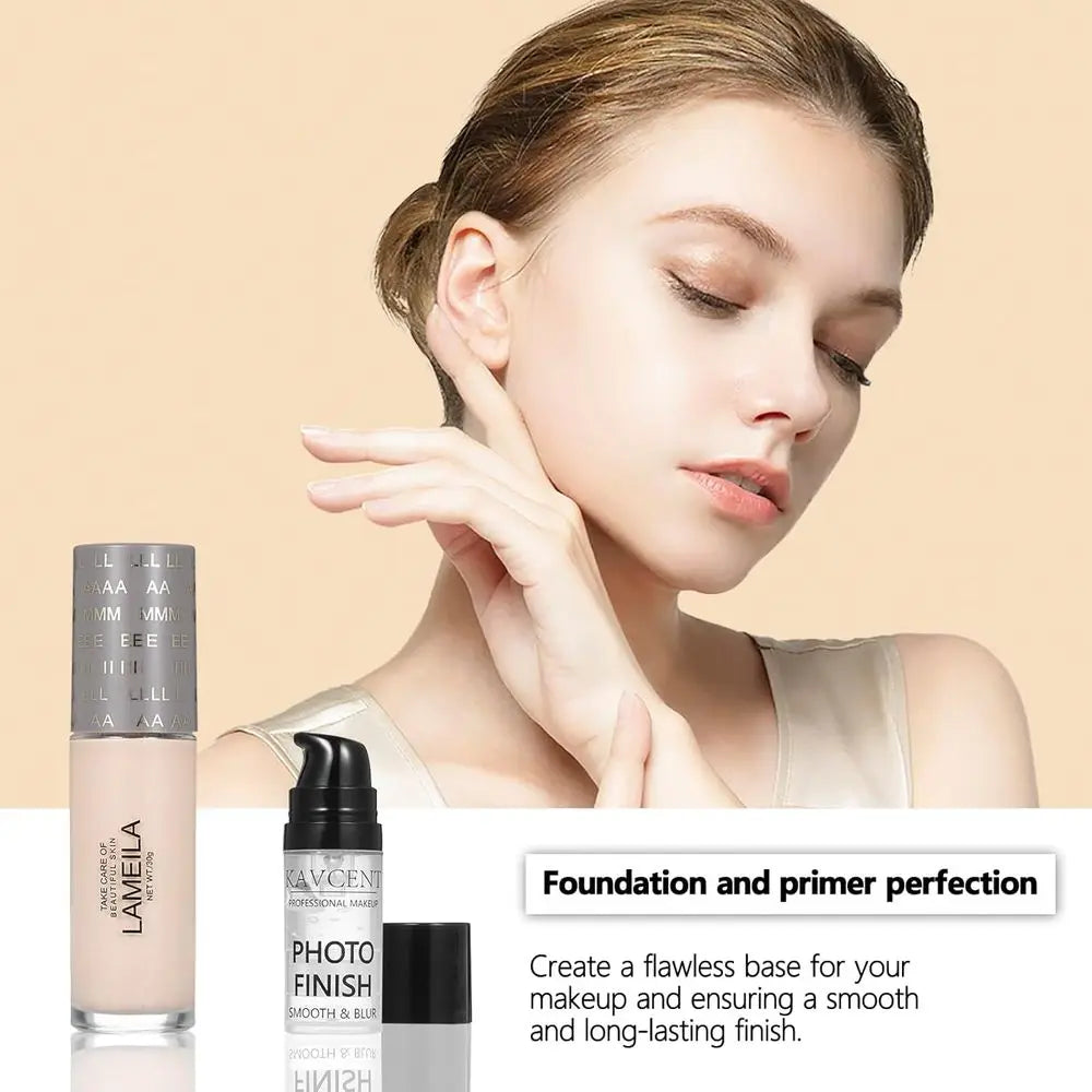 Teen Makeup Kit With Eye Palette And Foundation All In One