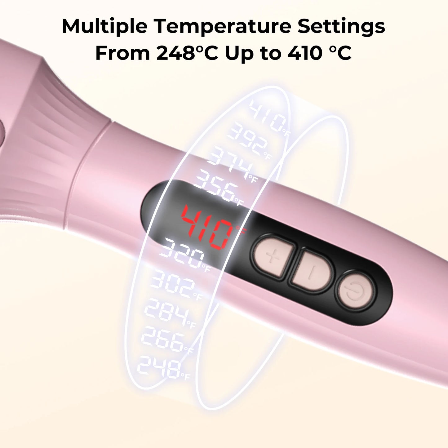 Thermal One Step Hot Air Brush Volumizer Hair Curler Pink