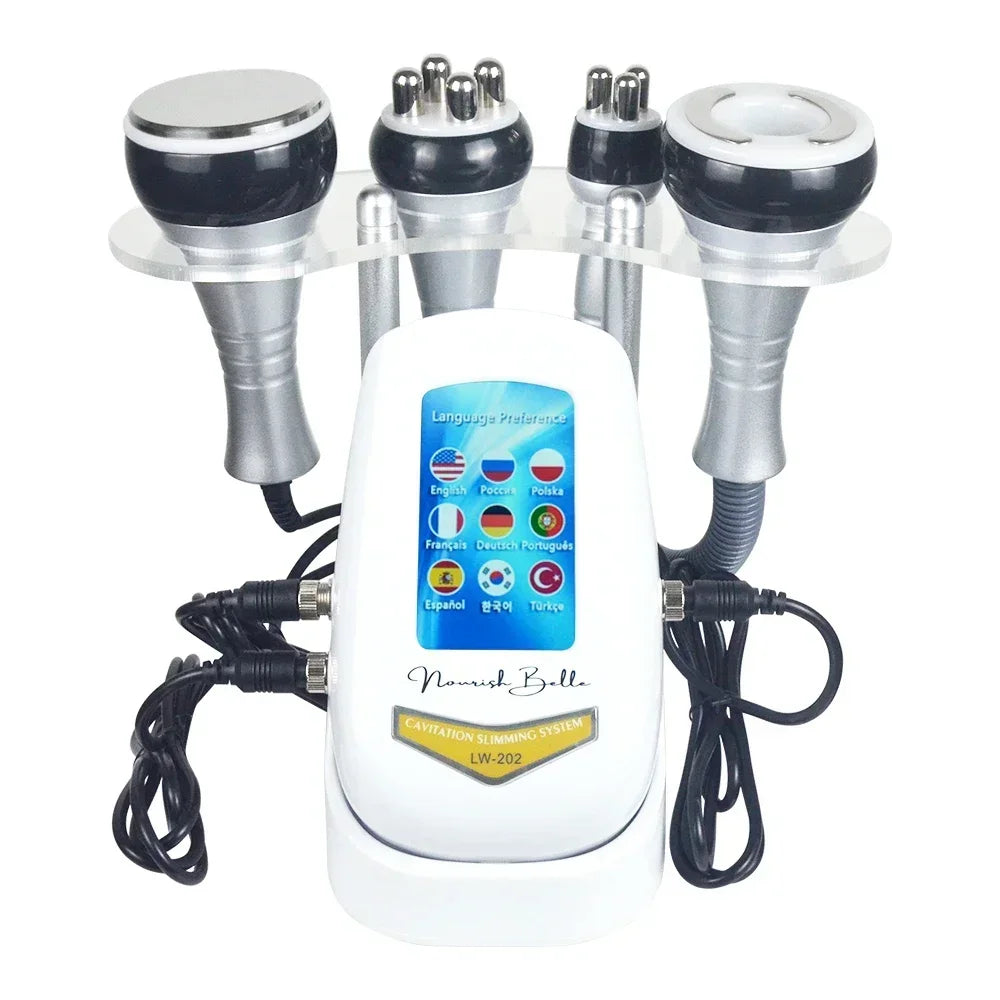 4In1 Cavitation Body Slimming 40K Massager Skin Tight