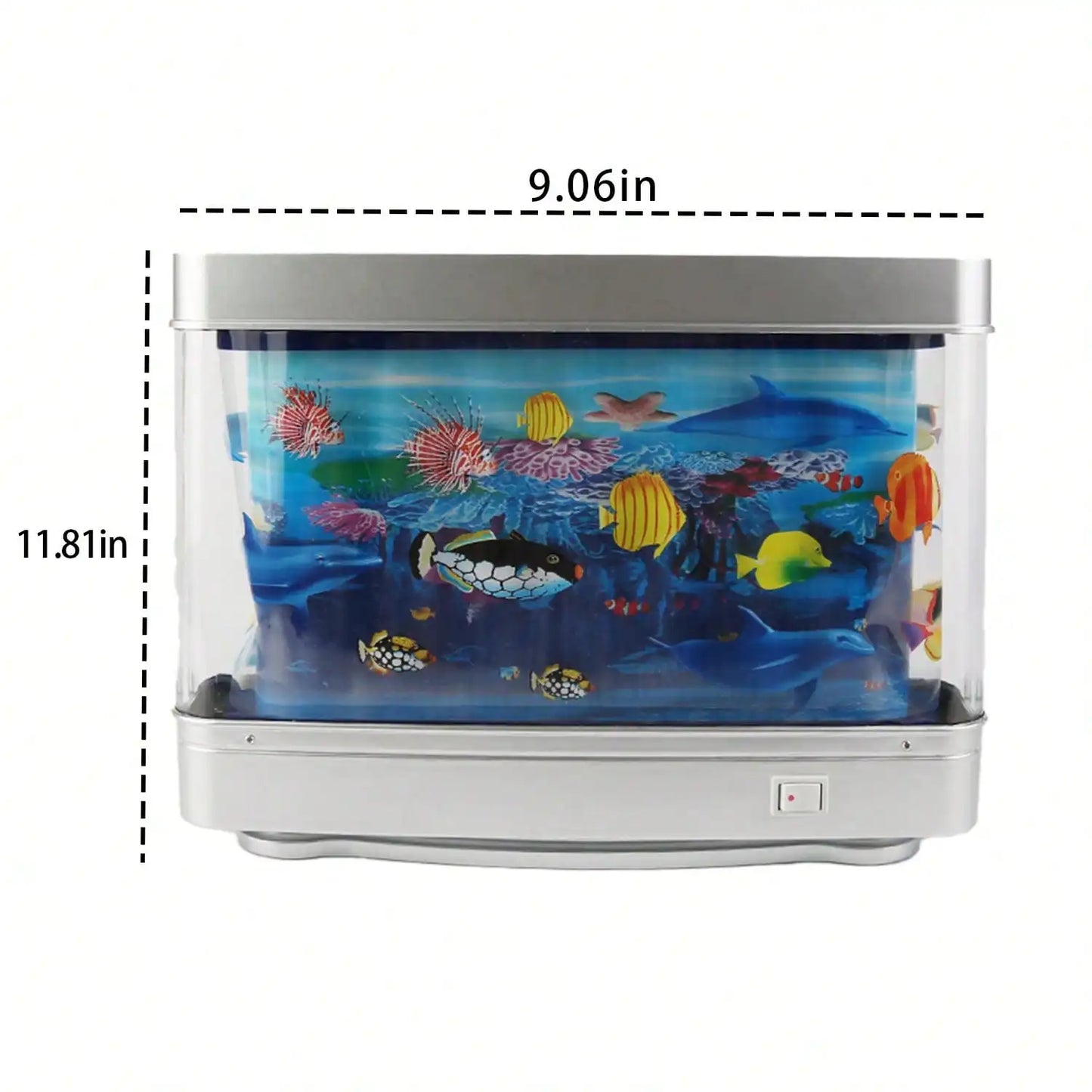 Artificial Aquarium Moving Fish Lamp Decorative Ocean