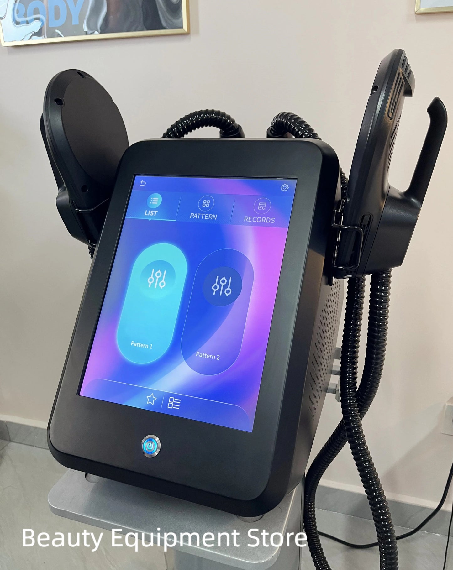 EMS Body Sculpt Fat Removal Machine 4 Handles RF Portable