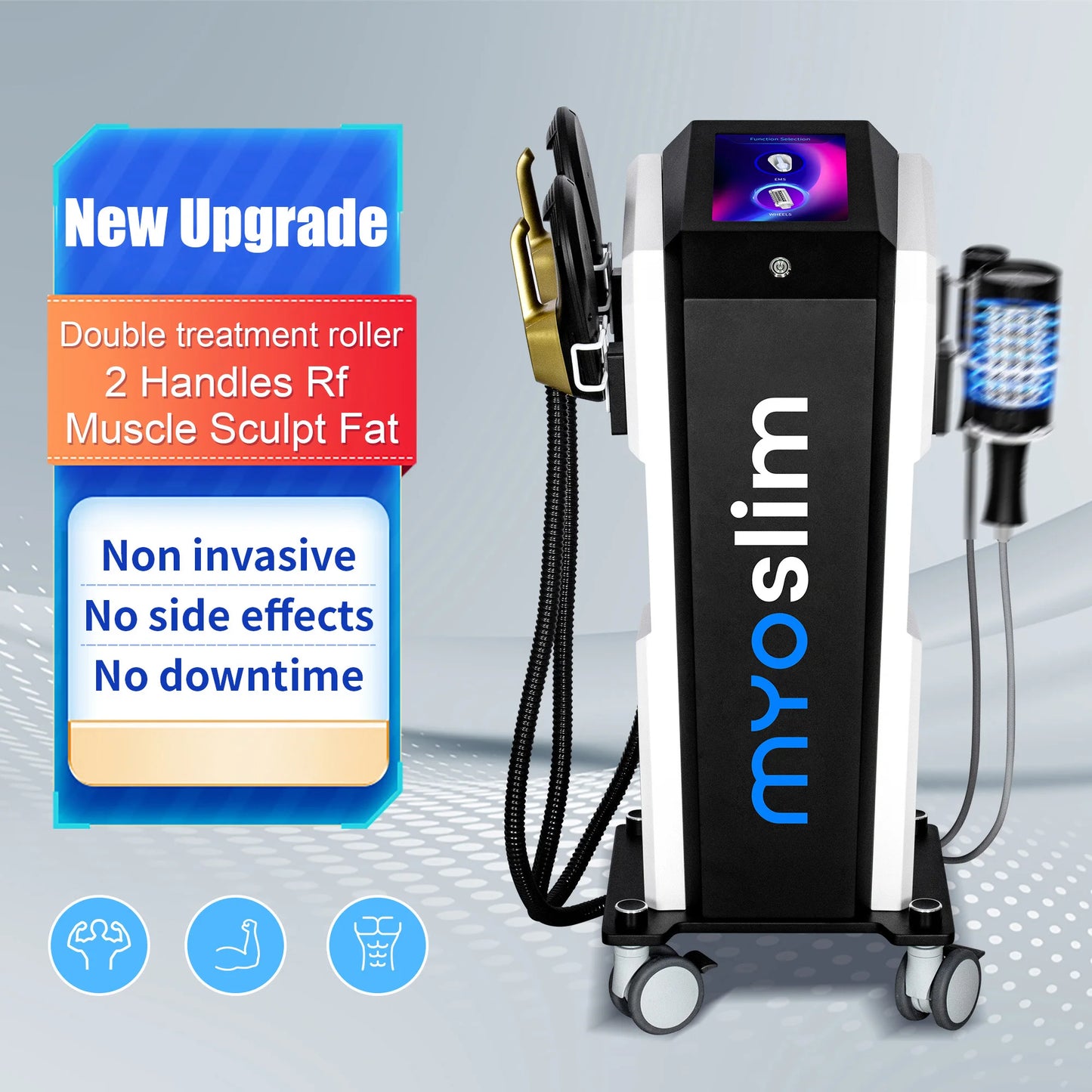 Myoslim 6500W Butt Lift 2 In 1 Body Sculpt Machine Pro