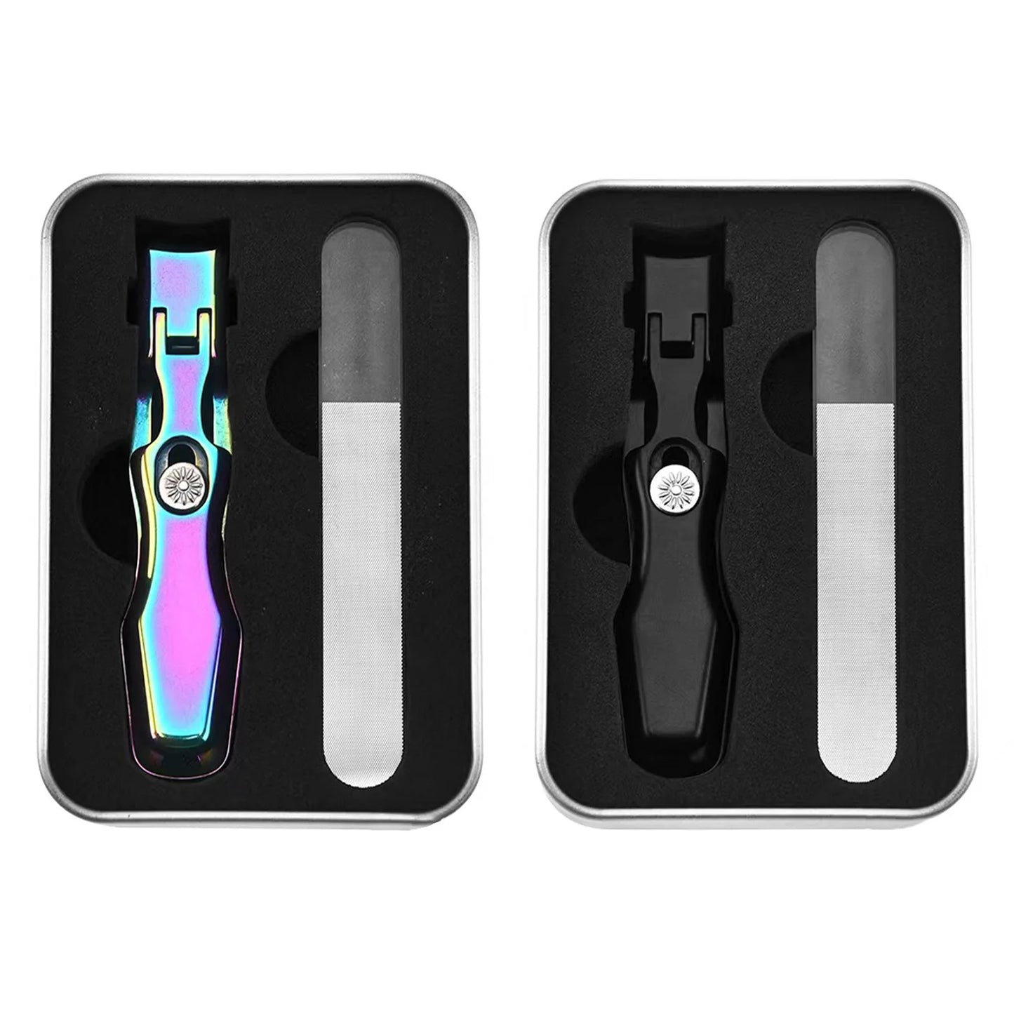 Nail Clippers Stainless Steel Professional Wide Jaw Opening Fingernail Cutters Nail Clippers