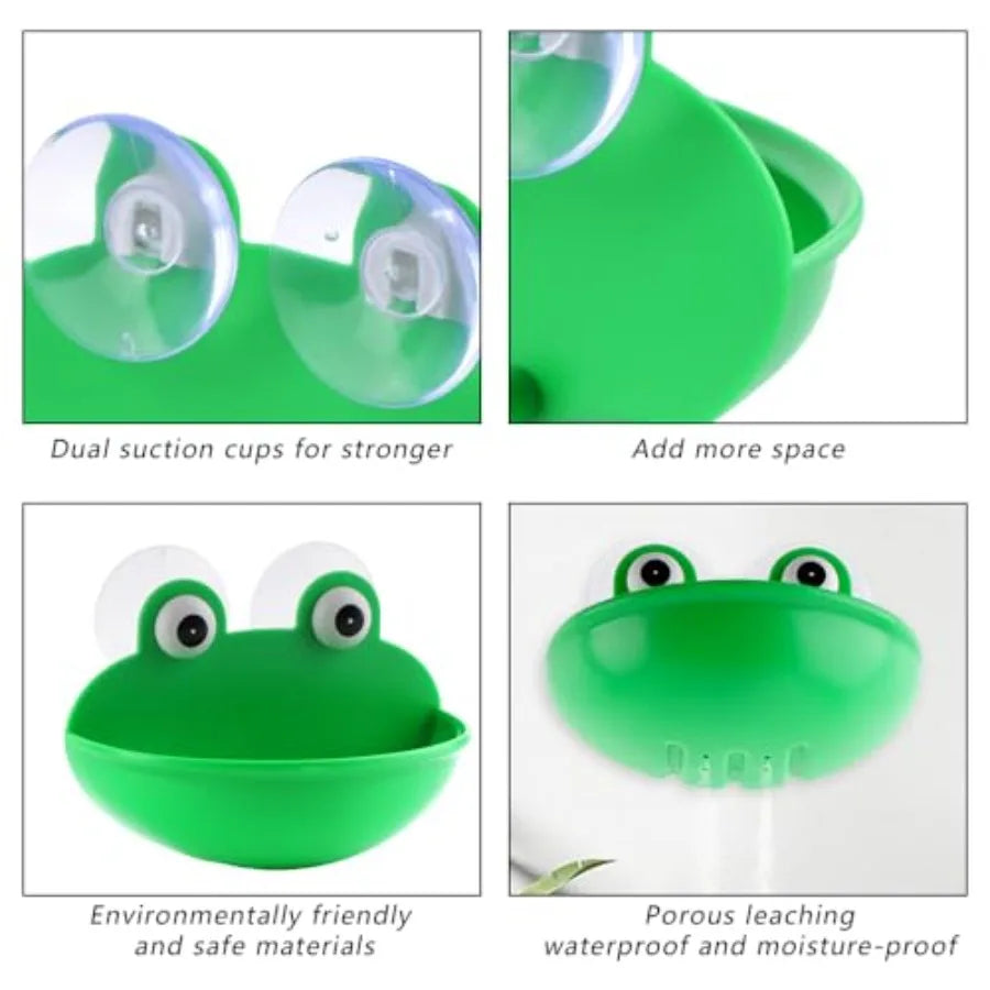 2 Pack Frog Habitat Cute Fish Tank Decoration for Toad Tadpole Tree Frog and Small Aquatic Animals