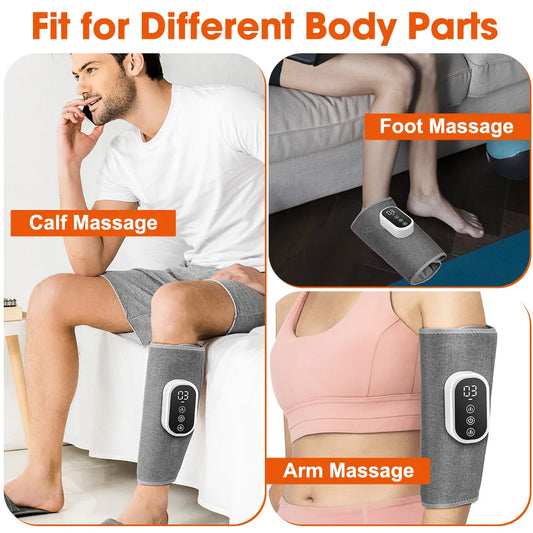 3 Modes Leg Massager Air Pressure Calf Massager Compression