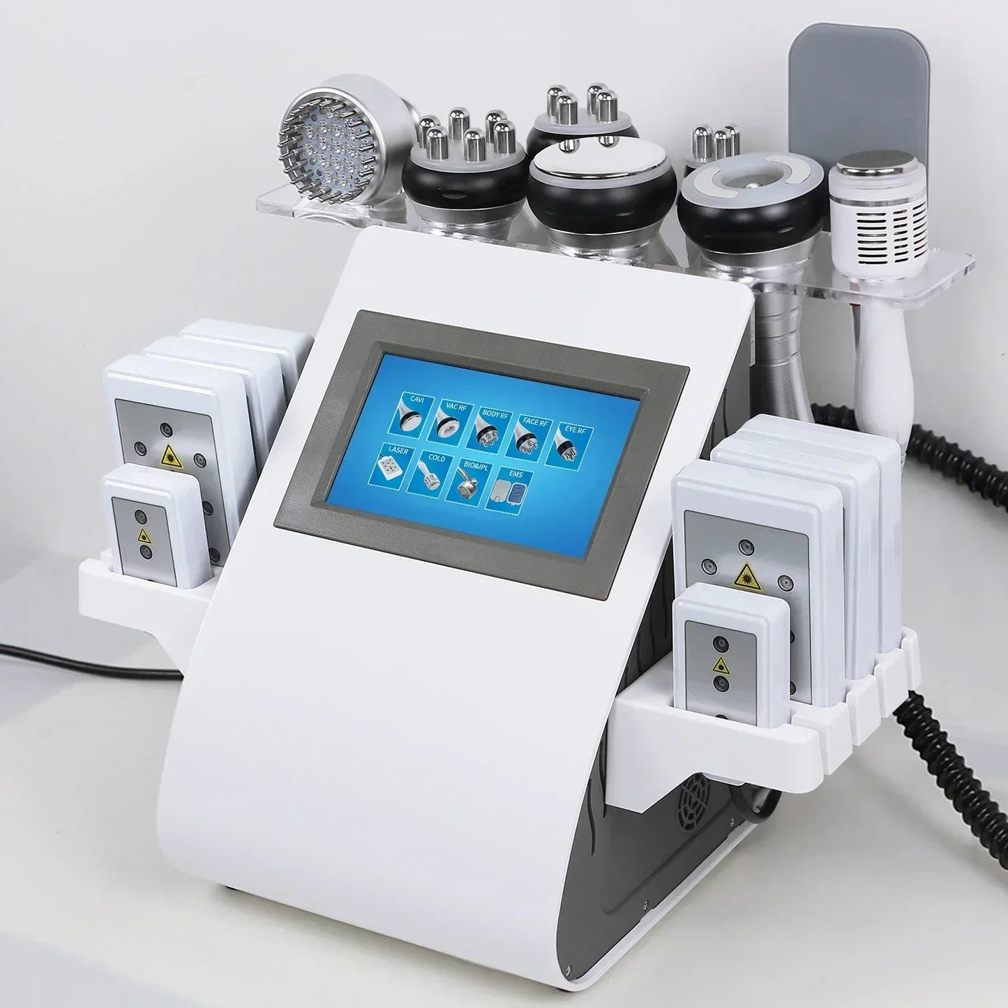 9 In 1 Ultrasonic Cavitation Slimming Machine 40K Multi Polar