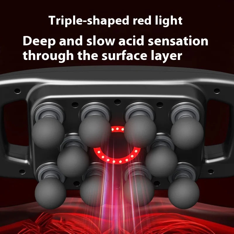 10 Head Massage Gun Deep Tissue Electric Massager For Body