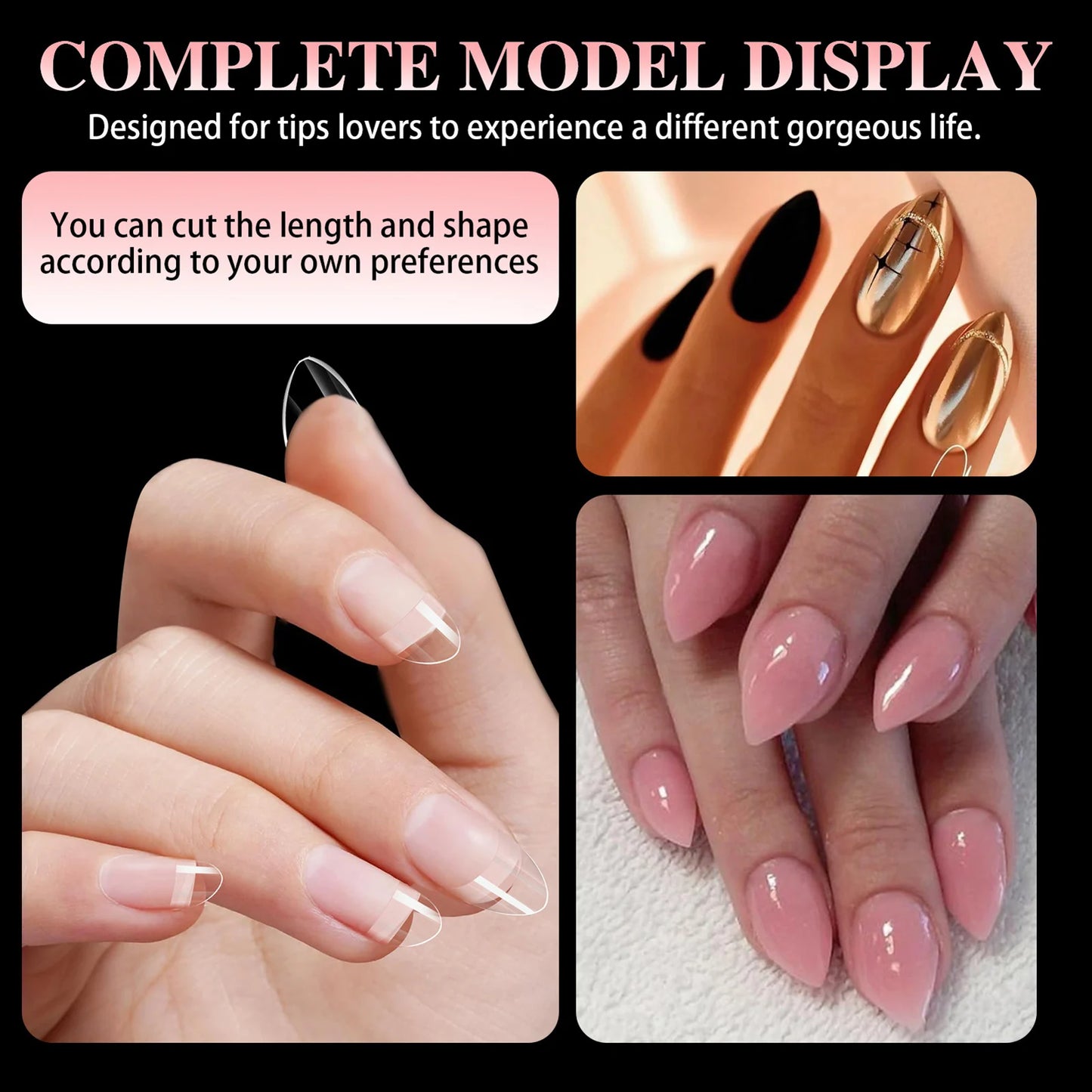 600Pcs Short Square Matte Press On Nails Ultra Short Fake Nail Tips No Filling Required Glue Free False Nails For Women