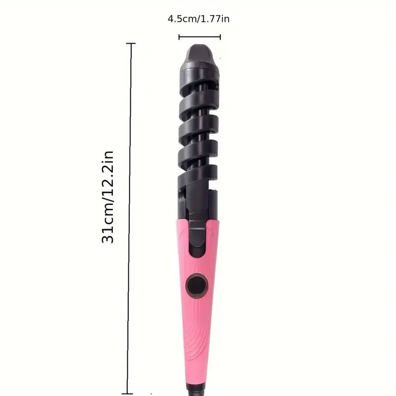 Portable Spiral Anti Scald Curling Iron Hair Ladies Gift