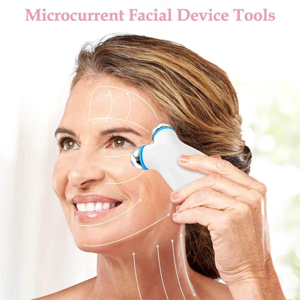 Microcurrent Facial Device Anti Aging Wrinkle Reduction