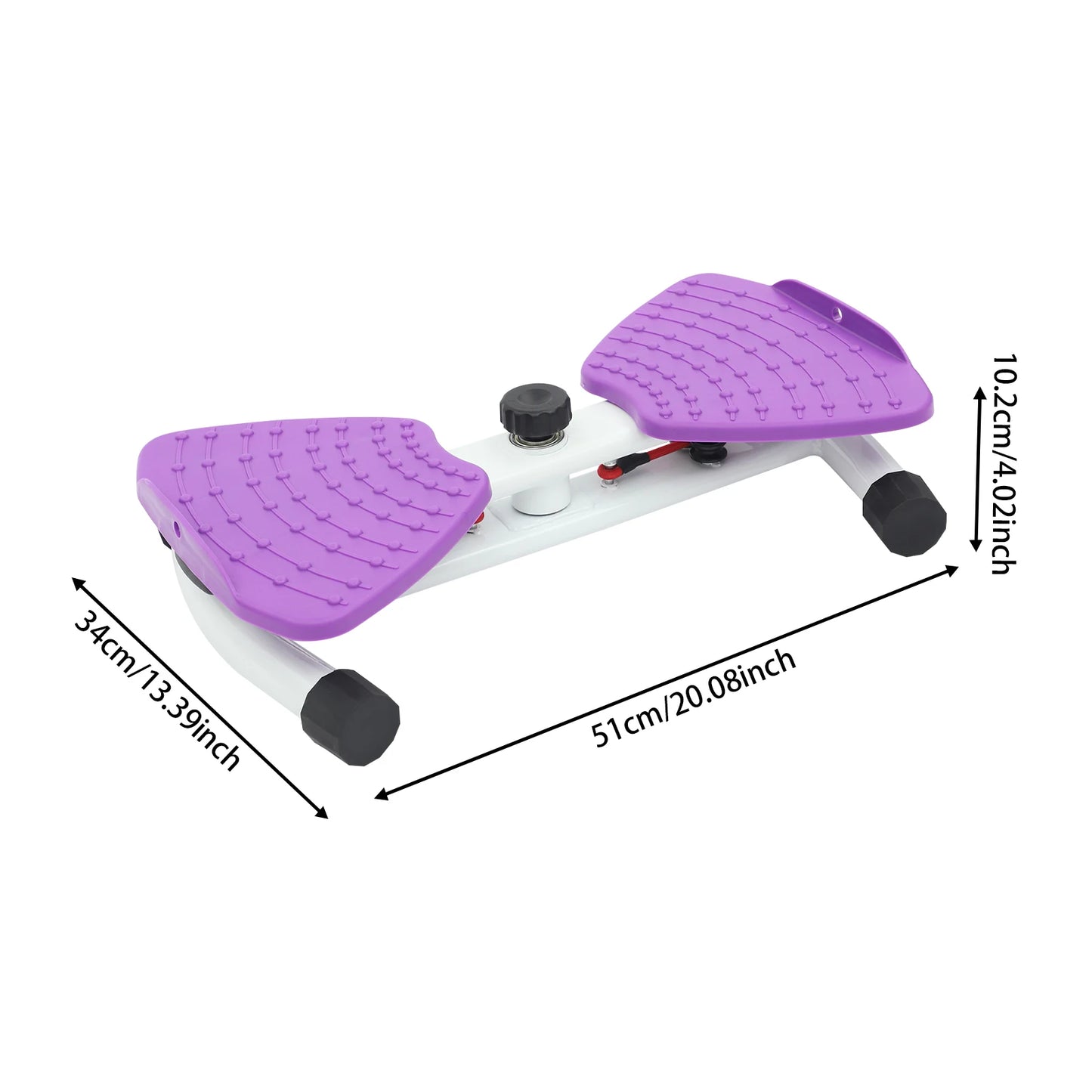 Waist Exercise Twist Waist Twister  Bearing 264.55 Lbs Board Waist Twisting Board with Double-Grippy&dual-Pedal Design Unisex