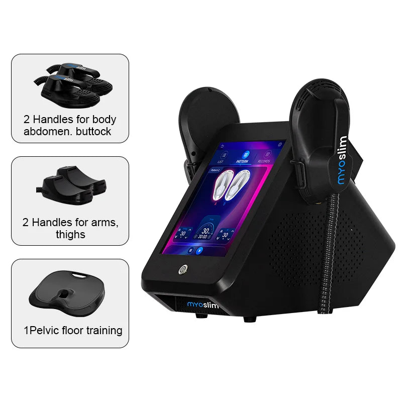 Myoslim EMS Body Slimming Machine 4 Handles Fat Burner