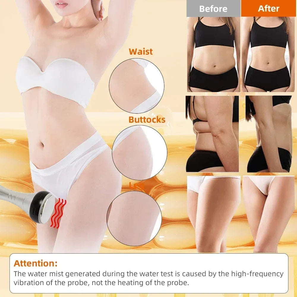 4In1 Cavitation Body Slimming 40K Massager Skin Tight