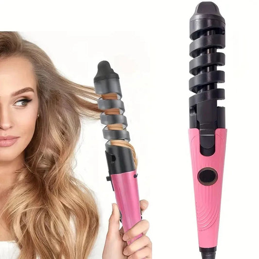 Portable Spiral Anti Scald Curling Iron Hair Ladies Gift